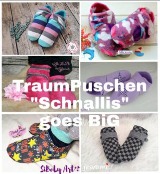 TraumPuschen "Schnallis" goes BiG Gr. 31 - 46