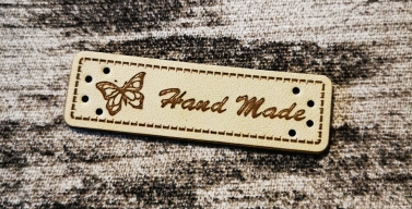 Handmade Label - beige -